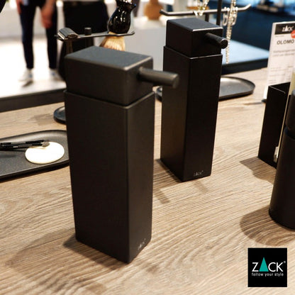 ZACK 40406 LINEA ドイツZACK社製モダンデザインのリキッドディスペンサー マットブラック [在庫有り]