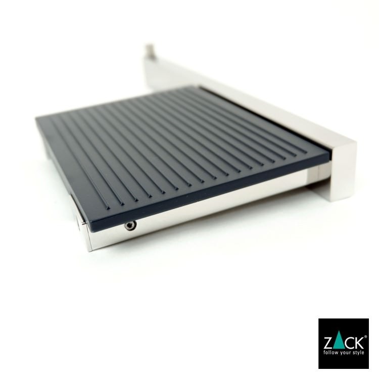 ZACK 40407 LINEA ドイツZACK社製モダンデザインのトイレットペーパーホルダー(トレイ付き) 壁付けタイプ DIY MP [在庫有り] H2-62