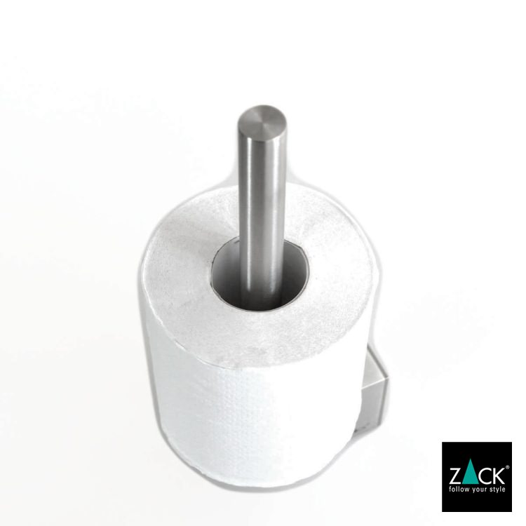 ZACK 40412 ATORE ドイツZACK社製モダンデザインのスペアトイレットペーパーホルダー 予備ロール 壁付けタイプ DIY HL [在庫有り]