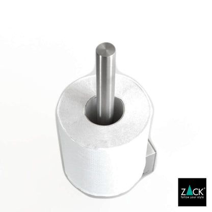 ZACK 40412 ATORE ドイツZACK社製モダンデザインのスペアトイレットペーパーホルダー 予備ロール 壁付けタイプ DIY HL [在庫有り]