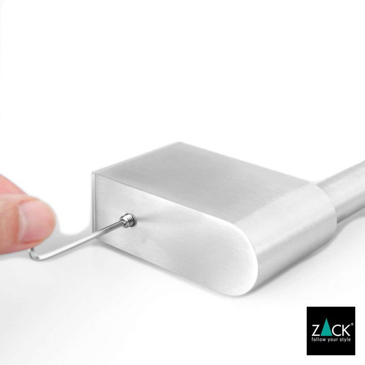 ZACK 40412 ATORE ドイツZACK社製モダンデザインのスペアトイレットペーパーホルダー 予備ロール 壁付けタイプ DIY HL [在庫有り]