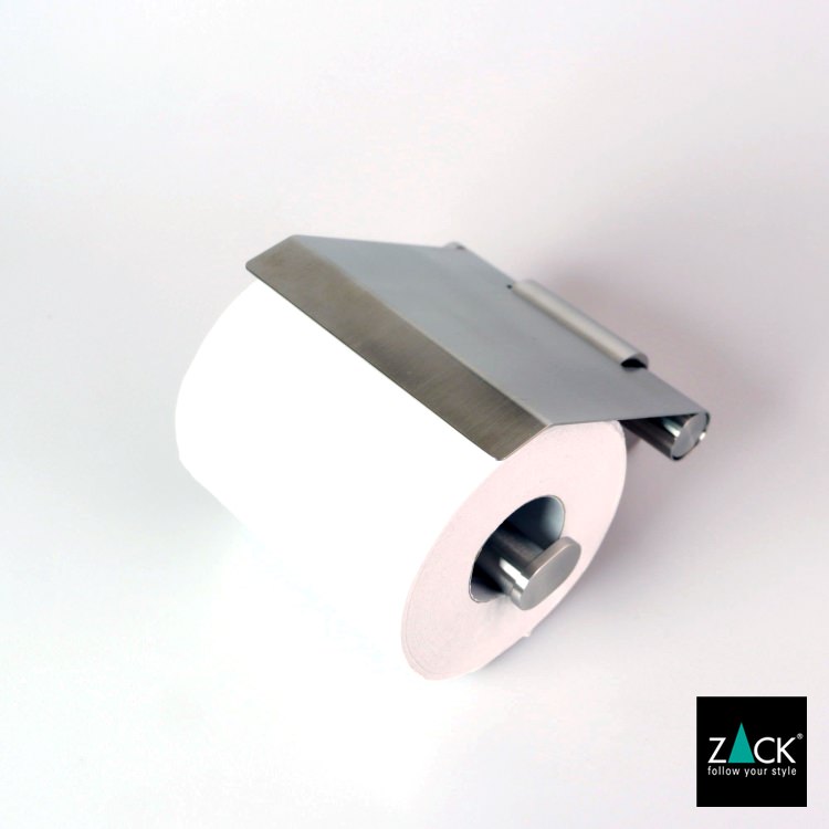 ZACK 40415 ATORE ドイツZACK社製モダンデザインのトイレットペーパーホルダー(フラップタイプ) 壁付けタイプ DIY HL [在庫有り]
