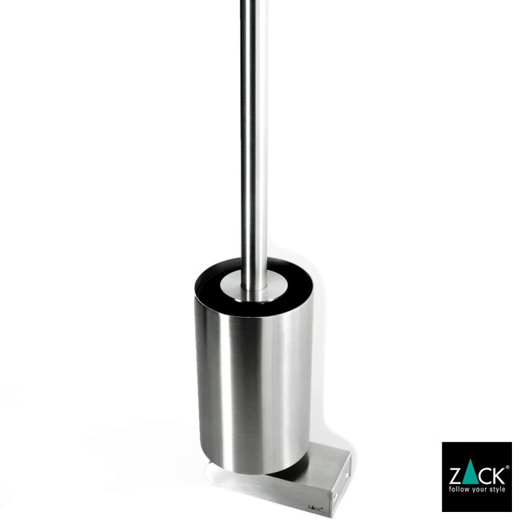 ZACK 40416 ATORE ドイツZACK社製モダンデザインのトイレブラシ 壁付けタイプ DIY HL [在庫有り]