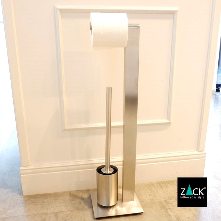 ZACK 40417 ATORE ドイツZACK社製モダンデザインのトイレットペーパースタンド トイレットバトラー H3 HL [在庫有り]