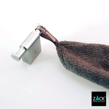 ZACK 40420 ATORE ドイツZACK社製モダンデザインのダブルタオルフック 壁付けタイプ DIY HL [在庫有り]H1