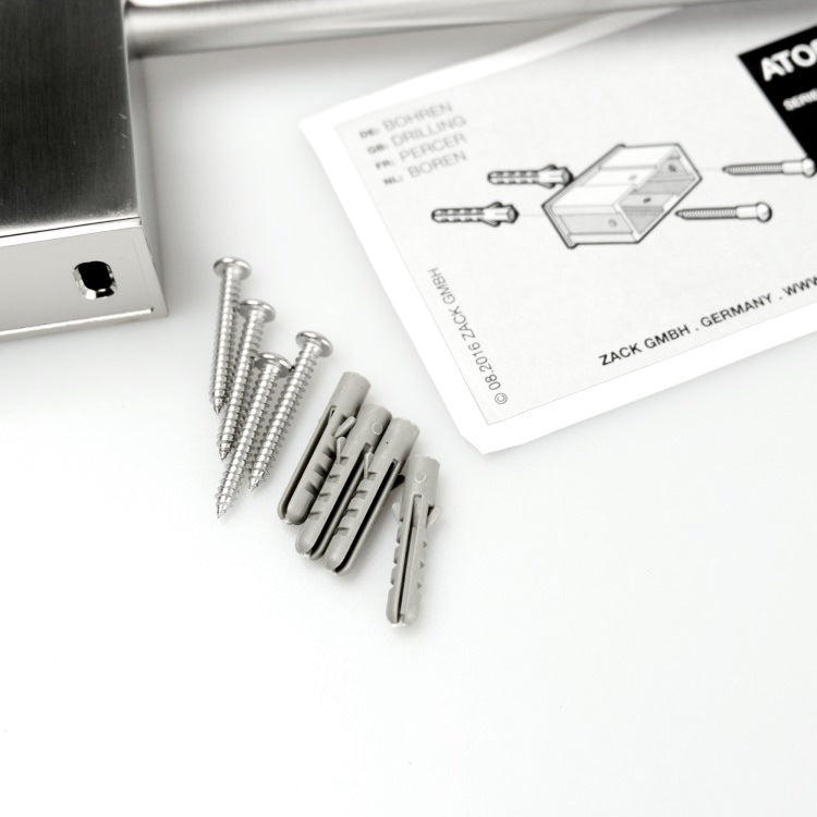 ZACK 40422 ATORE ドイツZACK社製モダンデザインのタオルレール 壁付けタイプ DIY HL [在庫有り] H2-26