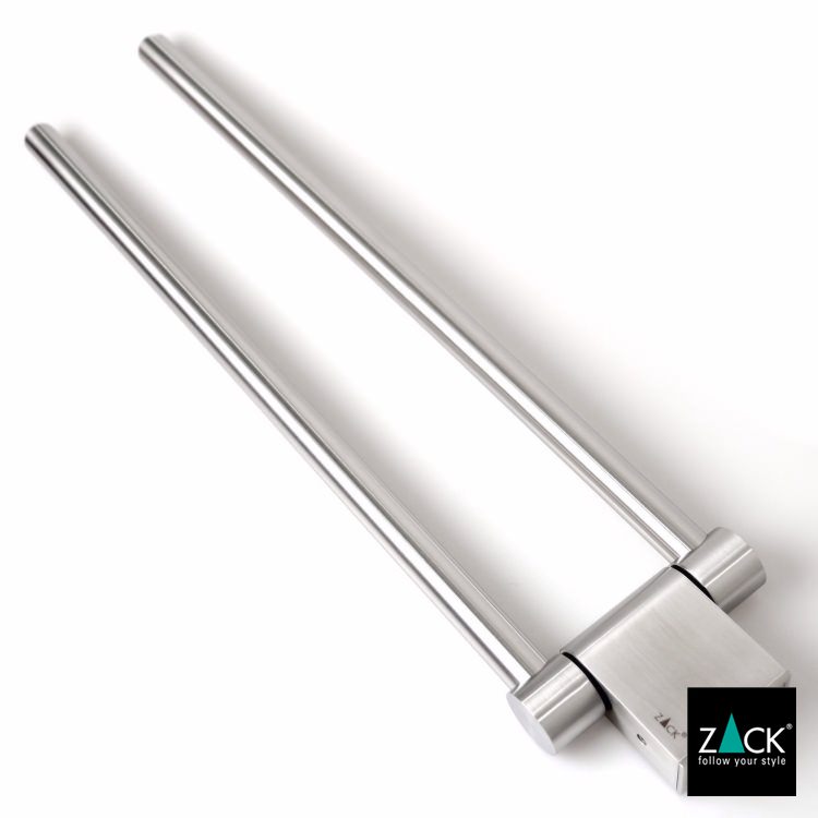 ZACK 40424 ATORE ドイツZACK社製モダンデザインのタオルホルダー 壁付けタイプ DIY HL [お取寄せ] H2-30