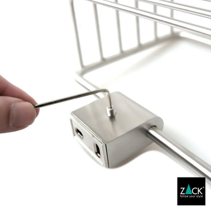 ZACK 40426 ATORE ドイツZACK社製モダンデザインのシャワーバスケットL 壁付けタイプ DIY HL [在庫有り]H1
