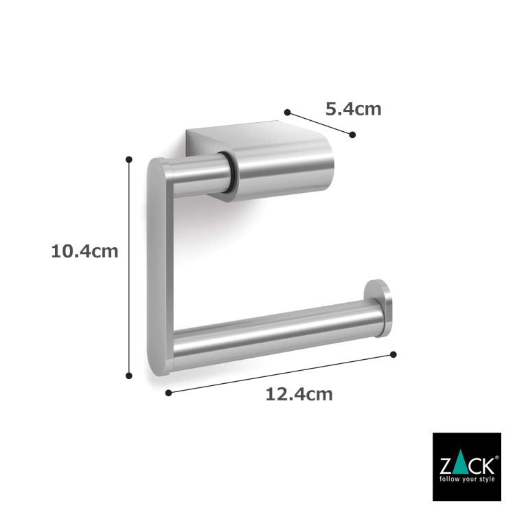 ZACK 40433 ATORE ドイツZACK社製モダンデザインのトイレットペーパーホルダー 壁付けタイプ DIY HL [在庫有り]