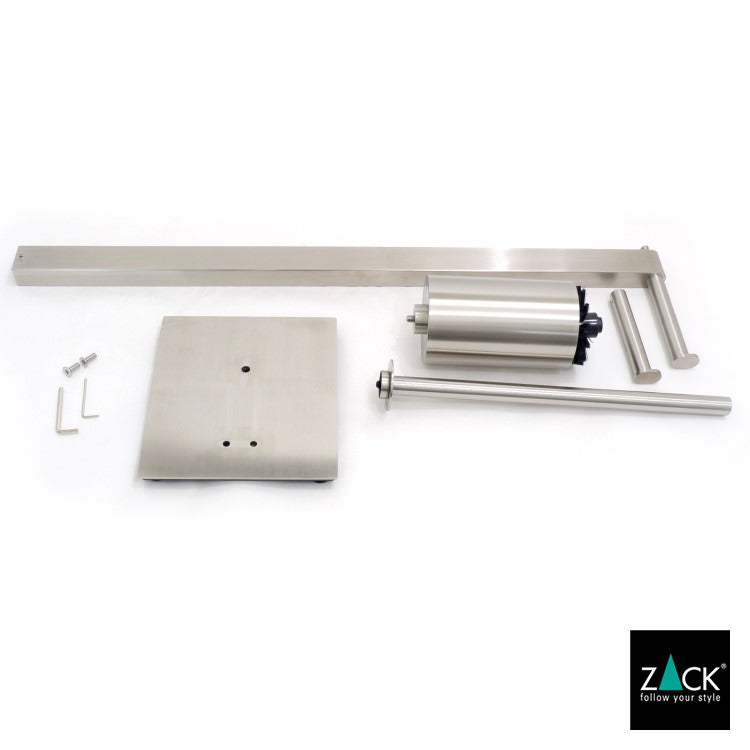 ZACK 40435 ATORE ドイツZACK社製モダンデザインのトイレットペーパースタンド トイレットバトラー HL [在庫有り]H1