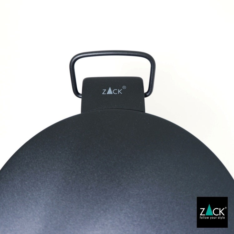 ZACK 40436 VASCA ドイツZACK社製モダンデザインのペダルビン マットブラック [在庫有り]