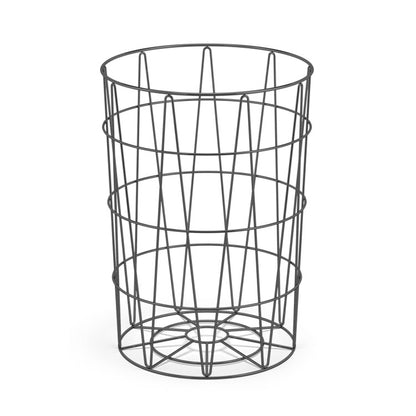 ZACK 40437F SATONE ドイツZACK社製モダンデザインのランドリーバスケット シッタブル マットブラック インナーバッグ・リッド付き [お取寄せ]