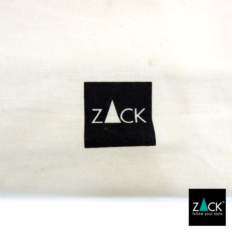 ZACK 40437F SATONE ドイツZACK社製モダンデザインのランドリーバスケット シッタブル マットブラック インナーバッグ・リッド付き [お取寄せ]