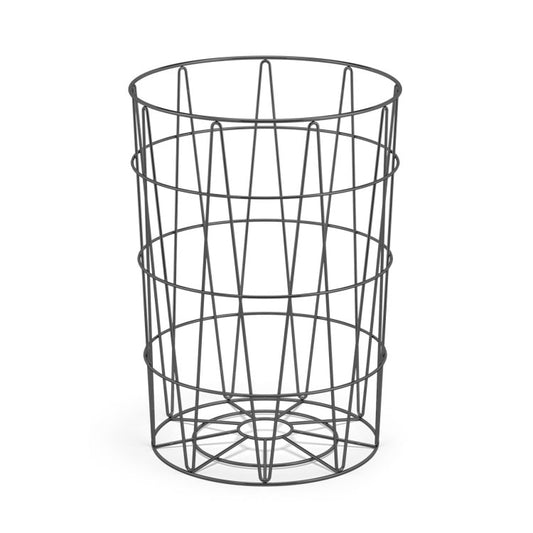 ZACK 40437 SATONE ドイツZACK社製モダンデザインのランドリーバスケット マットブラック [お取寄せ] H2-338