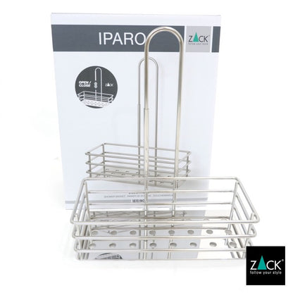 ZACK 40439 IPARO ドイツZACK社製モダンデザインのシャワーバスケット MP [在庫有り]H1