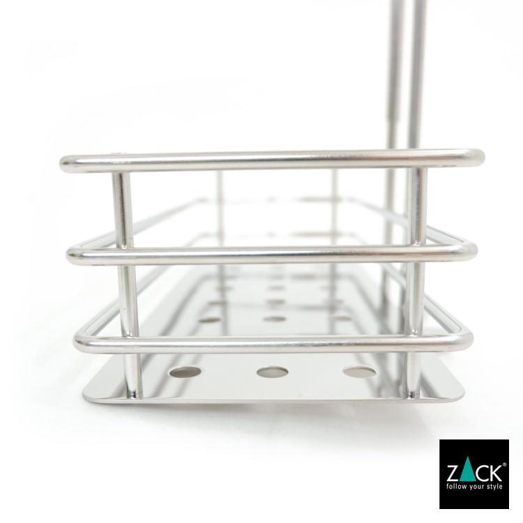 ZACK 40439 IPARO ドイツZACK社製モダンデザインのシャワーバスケット MP [在庫有り]H1