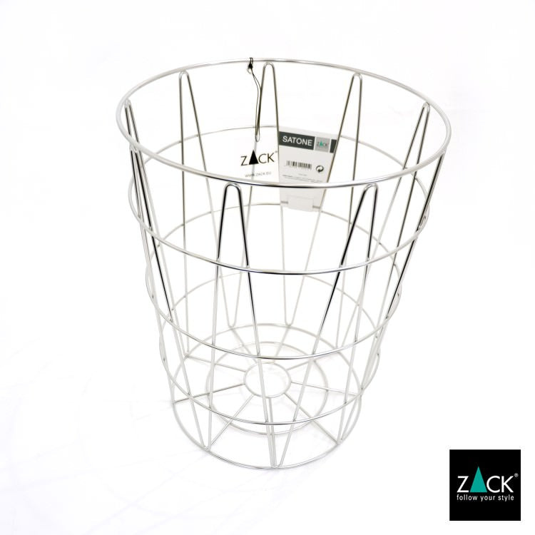 ZACK 40440 SATONE ドイツZACK社製モダンデザインのランドリーバスケット HL [お取寄せ] H2-181