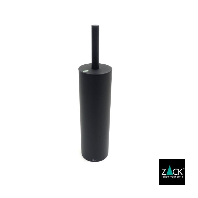 [サンプル品] ZACK 40448 TUBO ドイツZACK社製モダンデザインのトイレブラシ マットブラック 壁付けタイプ DIY [在庫有り]