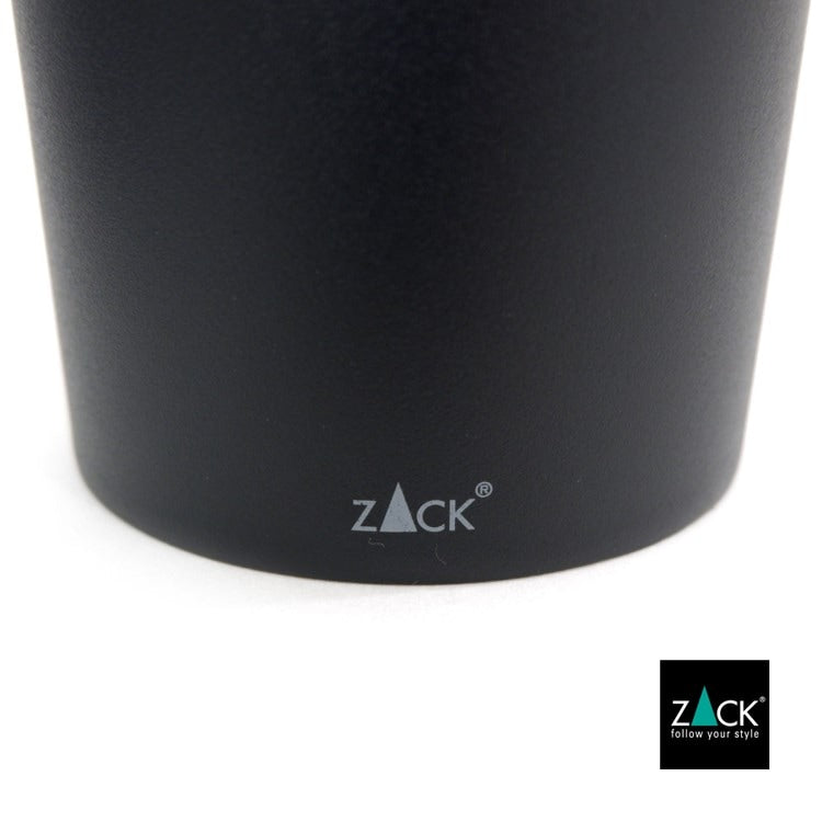 [サンプル品] ZACK 40448 TUBO ドイツZACK社製モダンデザインのトイレブラシ マットブラック 壁付けタイプ DIY [在庫有り]