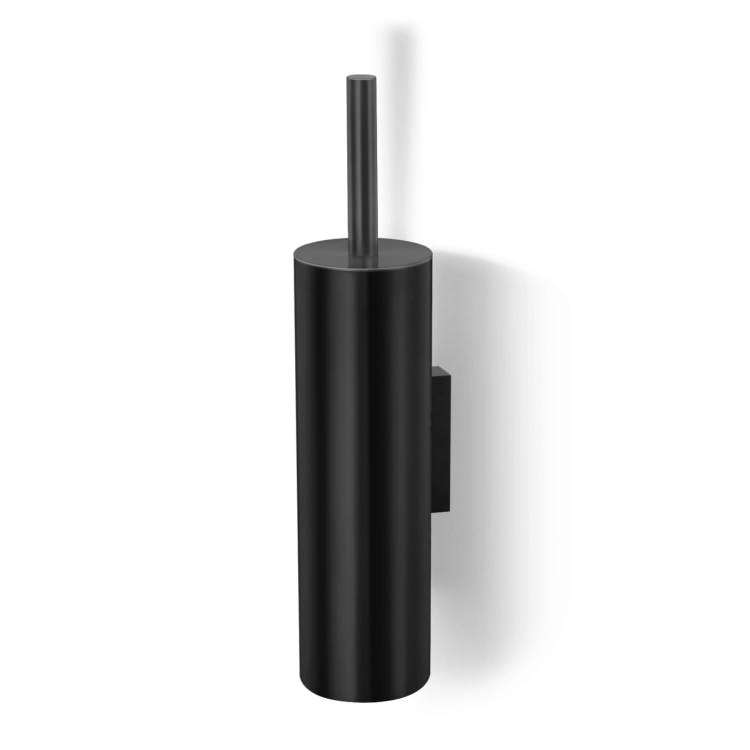 ZACK 40448 TUBO ドイツZACK社製モダンデザインのトイレブラシ マットブラック 壁付けタイプ DIY [在庫有り] H2-59