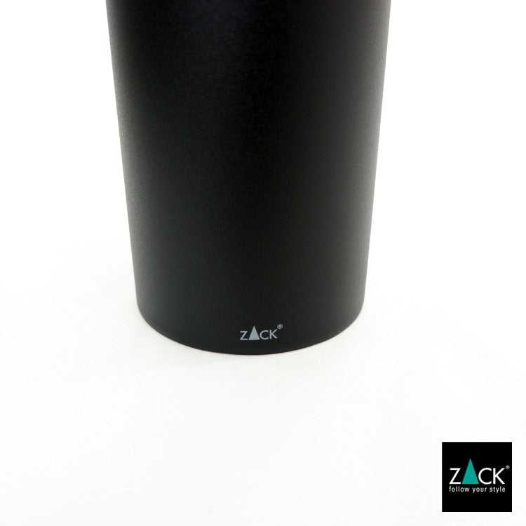 ZACK 40448 TUBO ドイツZACK社製モダンデザインのトイレブラシ マットブラック 壁付けタイプ DIY [在庫有り] H2-59