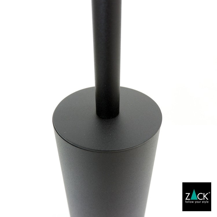 ZACK 40449 TUBO ドイツZACK社製モダンデザインのトイレブラシ マットブラック [在庫有り]