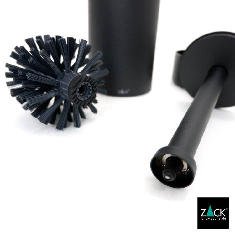 ZACK 40449 TUBO ドイツZACK社製モダンデザインのトイレブラシ マットブラック [在庫有り]