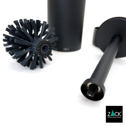 ZACK 40449 TUBO ドイツZACK社製モダンデザインのトイレブラシ マットブラック [在庫有り]