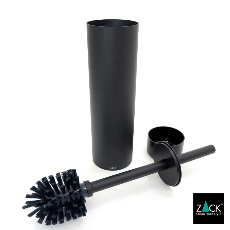 ZACK 40449 TUBO ドイツZACK社製モダンデザインのトイレブラシ マットブラック [在庫有り]