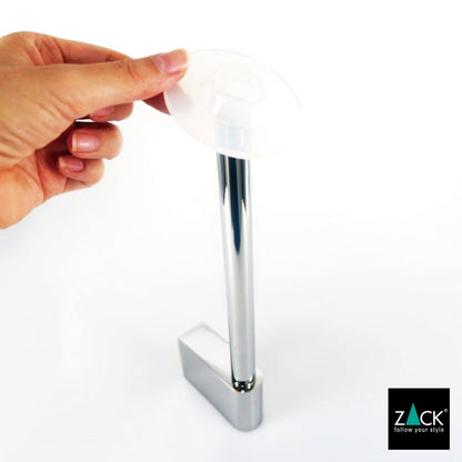 ZACK 40450 ATORE ドイツZACK社製モダンデザインのスペアトイレットペーパーホルダー 予備ロール 壁付けタイプ DIY MP [在庫有り]H1
