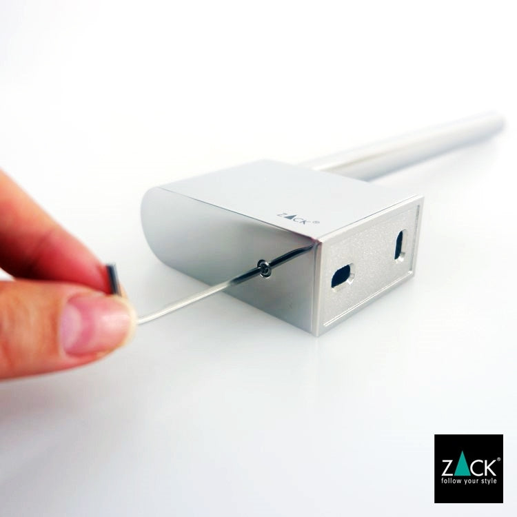 ZACK 40450 ATORE ドイツZACK社製モダンデザインのスペアトイレットペーパーホルダー 予備ロール 壁付けタイプ DIY MP [在庫有り]H1