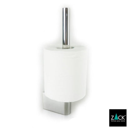 ZACK 40450 ATORE ドイツZACK社製モダンデザインのスペアトイレットペーパーホルダー 予備ロール 壁付けタイプ DIY MP [在庫有り]H1