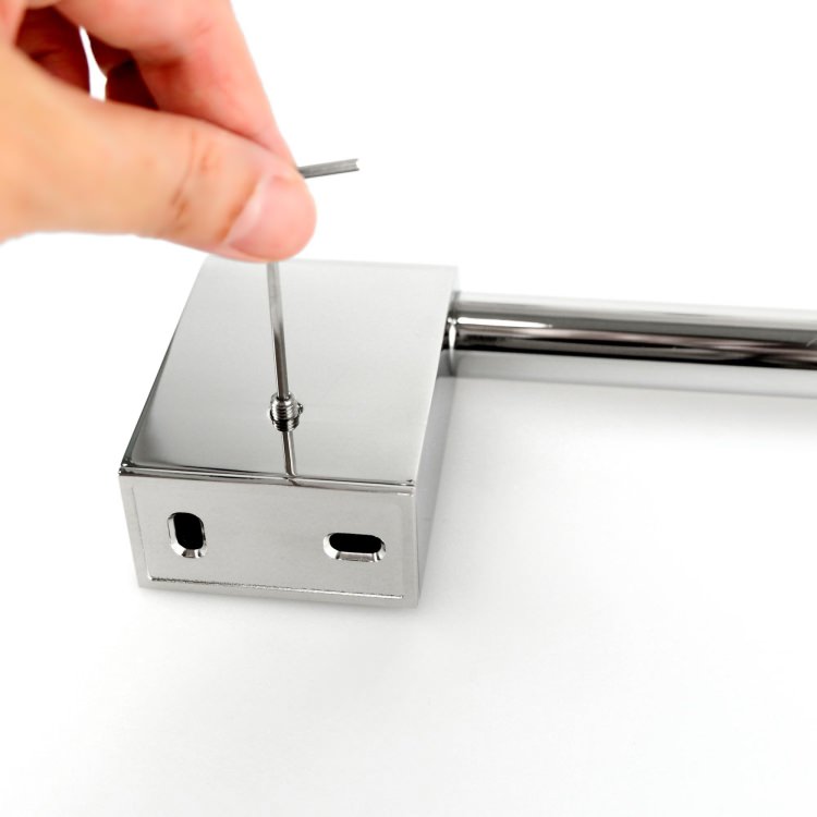 ZACK 40451 ATORE ドイツZACK社製モダンデザインのトイレットペーパーホルダー 壁付けタイプ DIY MP [在庫有り]