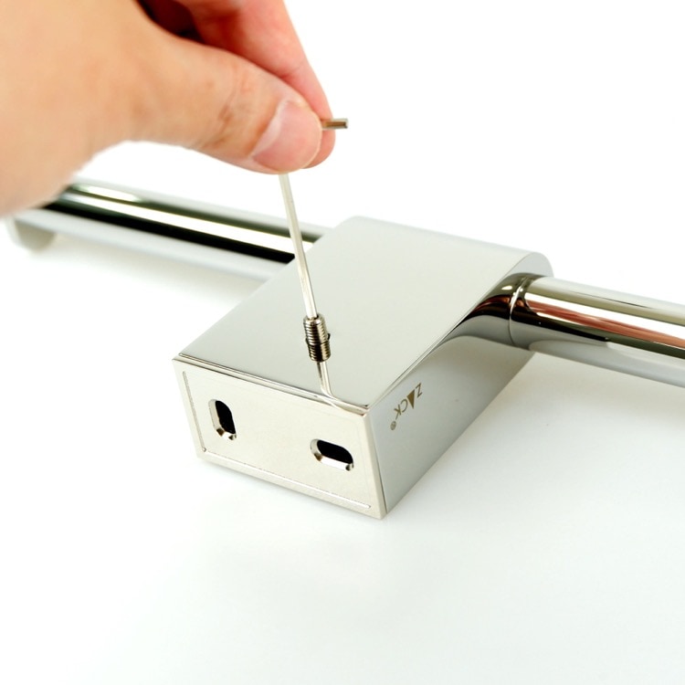 ZACK 40452 ATORE ドイツZACK社製モダンデザインのダブルトイレットペーパーホルダー 壁付けタイプ DIY MP [在庫有り]H1