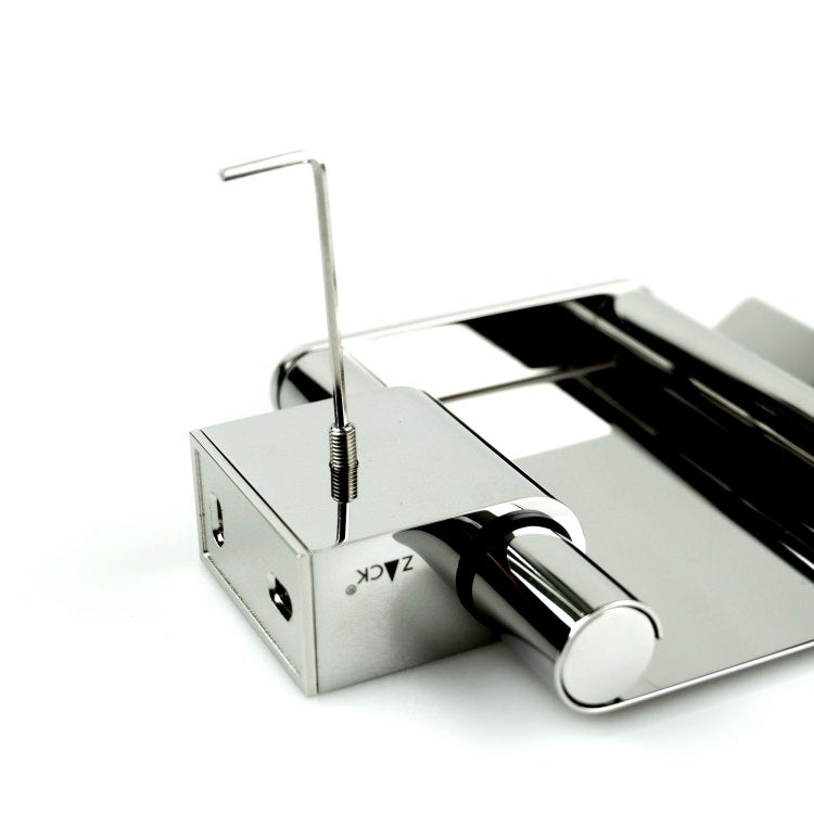 ZACK 40453 ATORE ドイツZACK社製モダンデザインのトイレットペーパーホルダー(フラップ付) 壁付けタイプ DIY MP [在庫有り] H2-13