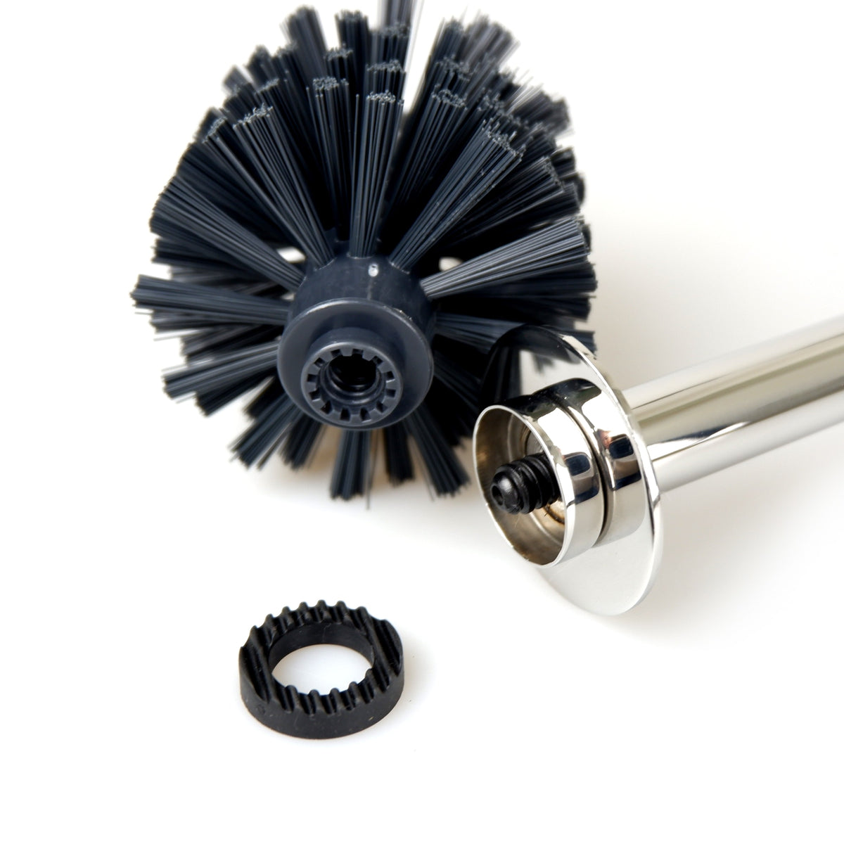 ZACK 40454 ATORE ドイツZACK社製モダンデザインのトイレブラシ 壁付けタイプ DIY MP [在庫有り] H2-96