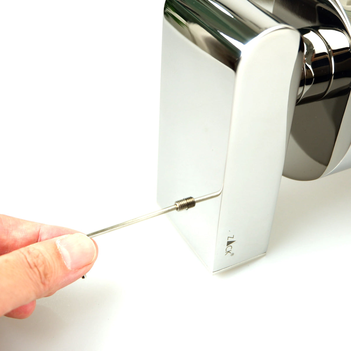 ZACK 40454 ATORE ドイツZACK社製モダンデザインのトイレブラシ 壁付けタイプ DIY MP [在庫有り] H2-96
