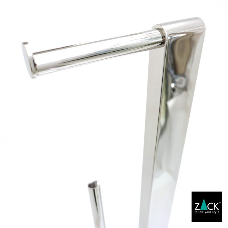 ZACK 40455 ATORE ドイツZACK社製モダンデザインのトイレットペーパースタンド トイレットバトラー H3 MP [在庫有り]