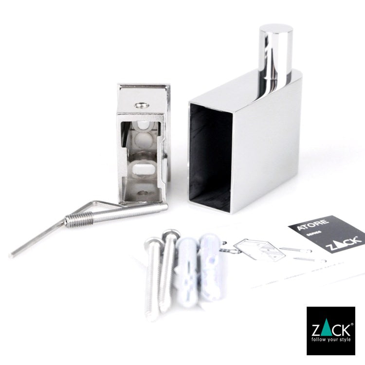 ZACK 40457 ATORE ドイツZACK社製モダンデザインのタオルフック 壁付けタイプ DIY MP [在庫有り] H2-94