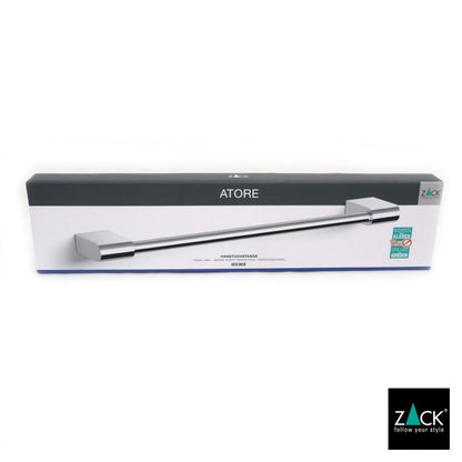 [サンプル品] ZACK 40459 ATORE ドイツZACK社製モダンデザインのタオルレール50cm 壁付けタイプ DIY MP [在庫有り]