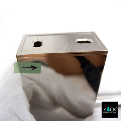 [サンプル品] ZACK 40459 ATORE ドイツZACK社製モダンデザインのタオルレール50cm 壁付けタイプ DIY MP [在庫有り]