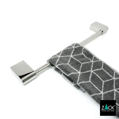 [サンプル品] ZACK 40459 ATORE ドイツZACK社製モダンデザインのタオルレール50cm 壁付けタイプ DIY MP [在庫有り]