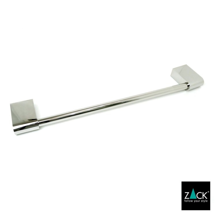 ZACK 40459 ATORE ドイツZACK社製モダンデザインのタオルレール50cm 壁付けタイプ DIY MP [在庫有り] H2-62