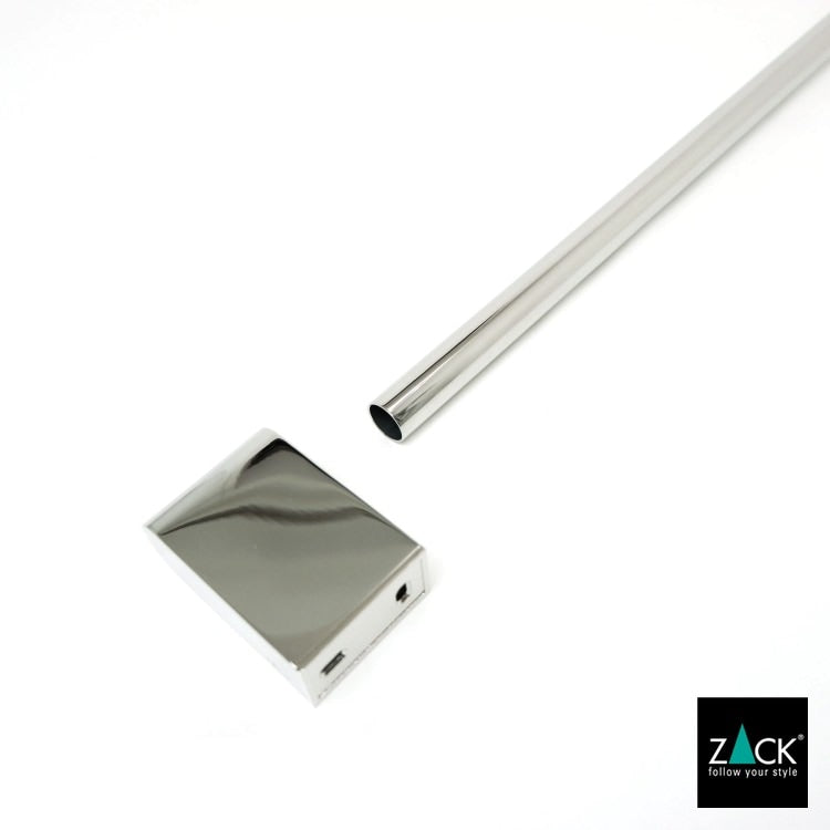 ZACK 40459 ATORE ドイツZACK社製モダンデザインのタオルレール50cm 壁付けタイプ DIY MP [在庫有り] H2-62