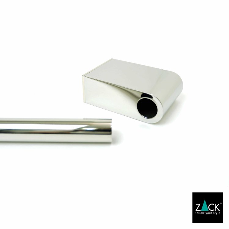 ZACK 40459 ATORE ドイツZACK社製モダンデザインのタオルレール50cm 壁付けタイプ DIY MP [在庫有り] H2-62