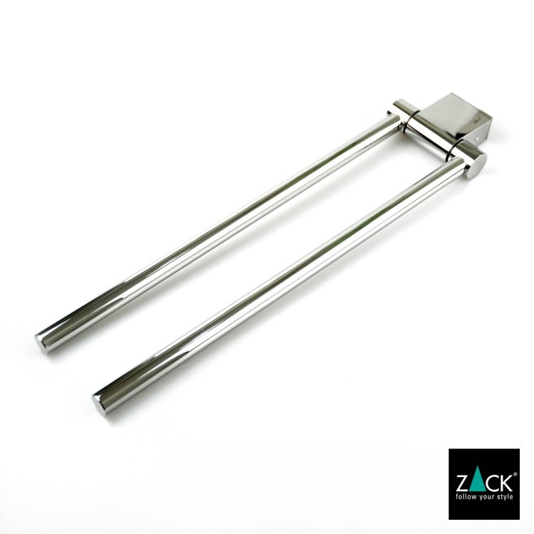 ZACK 40462 ATORE ドイツZACK社製モダンデザインのタオルホルダー 壁付けタイプ DIY MP [在庫有り] H2-94