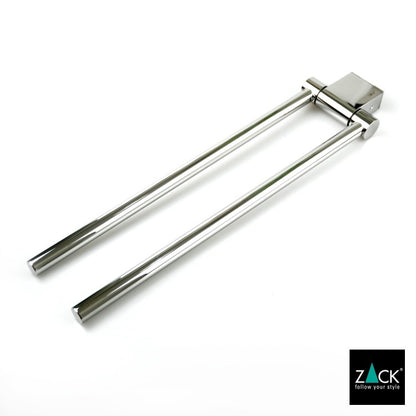 ZACK 40462 ATORE ドイツZACK社製モダンデザインのタオルホルダー 壁付けタイプ DIY MP [在庫有り] H2-94