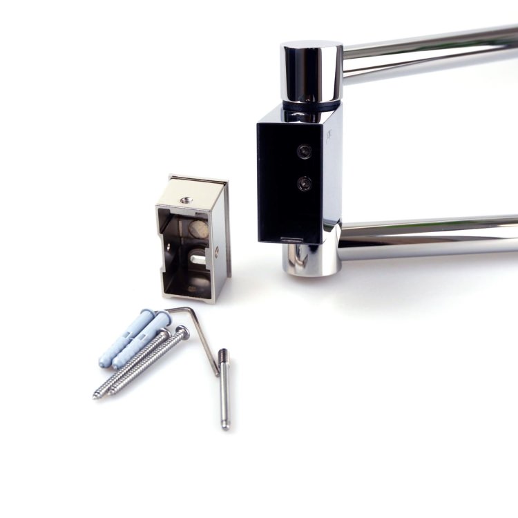 ZACK 40462 ATORE ドイツZACK社製モダンデザインのタオルホルダー 壁付けタイプ DIY MP [在庫有り] H2-94