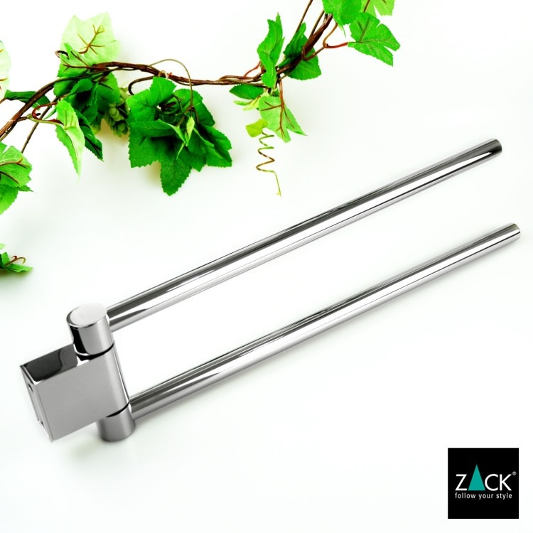 ZACK 40462 ATORE ドイツZACK社製モダンデザインのタオルホルダー 壁付けタイプ DIY MP [在庫有り] H2-94