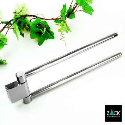 ZACK 40462 ATORE ドイツZACK社製モダンデザインのタオルホルダー 壁付けタイプ DIY MP [在庫有り] H2-94